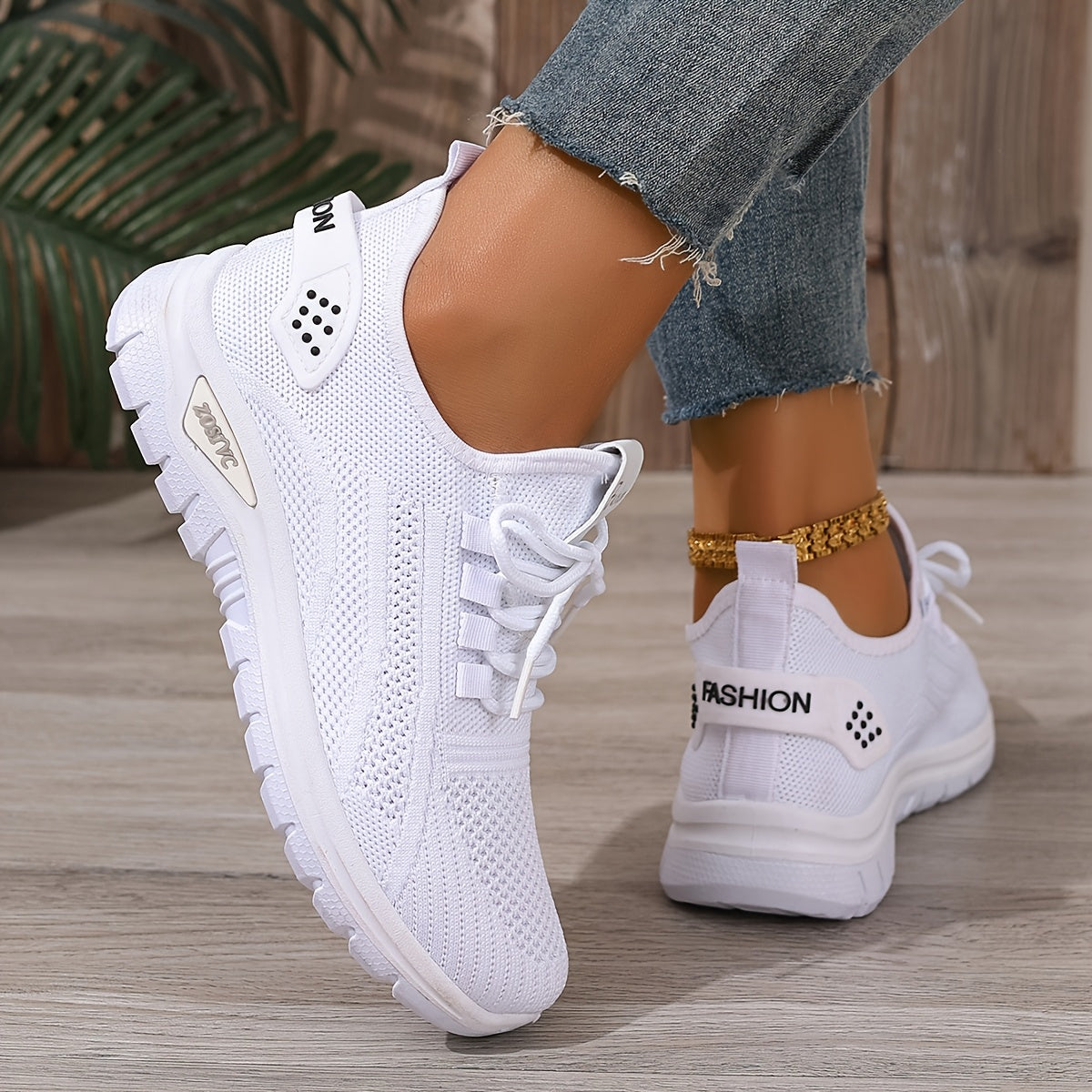 Tênis Feminino Outdoor – Design Moderno Sola Durável em PVC