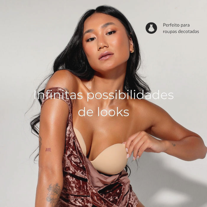 Sutiã InvisiMax Silicone Invisível