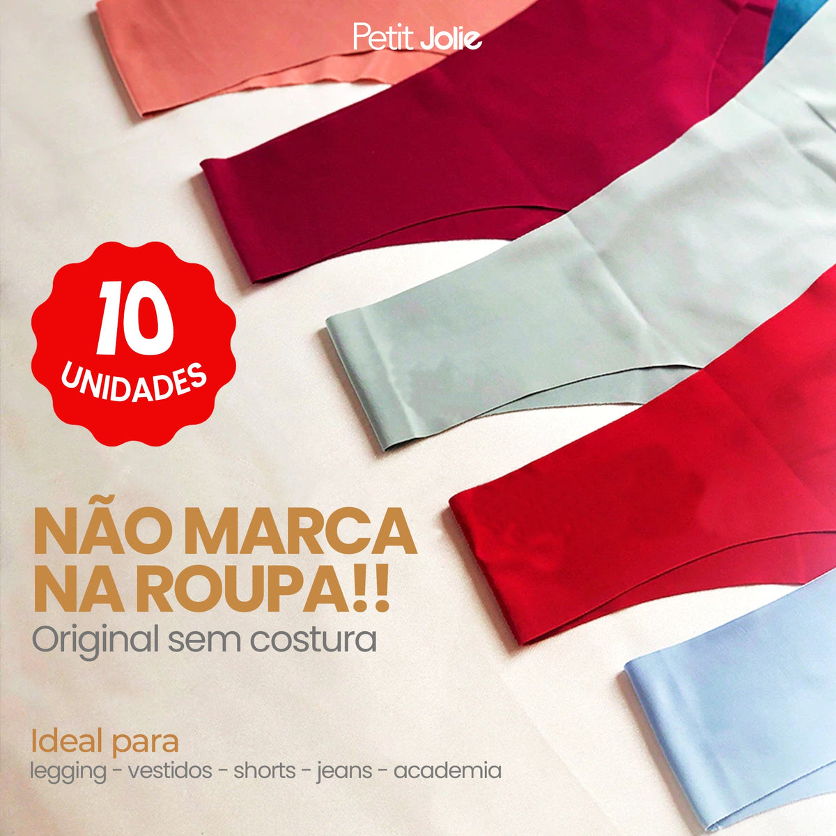 Kit 10 Calcinhas Sculpt - Corte a Laser