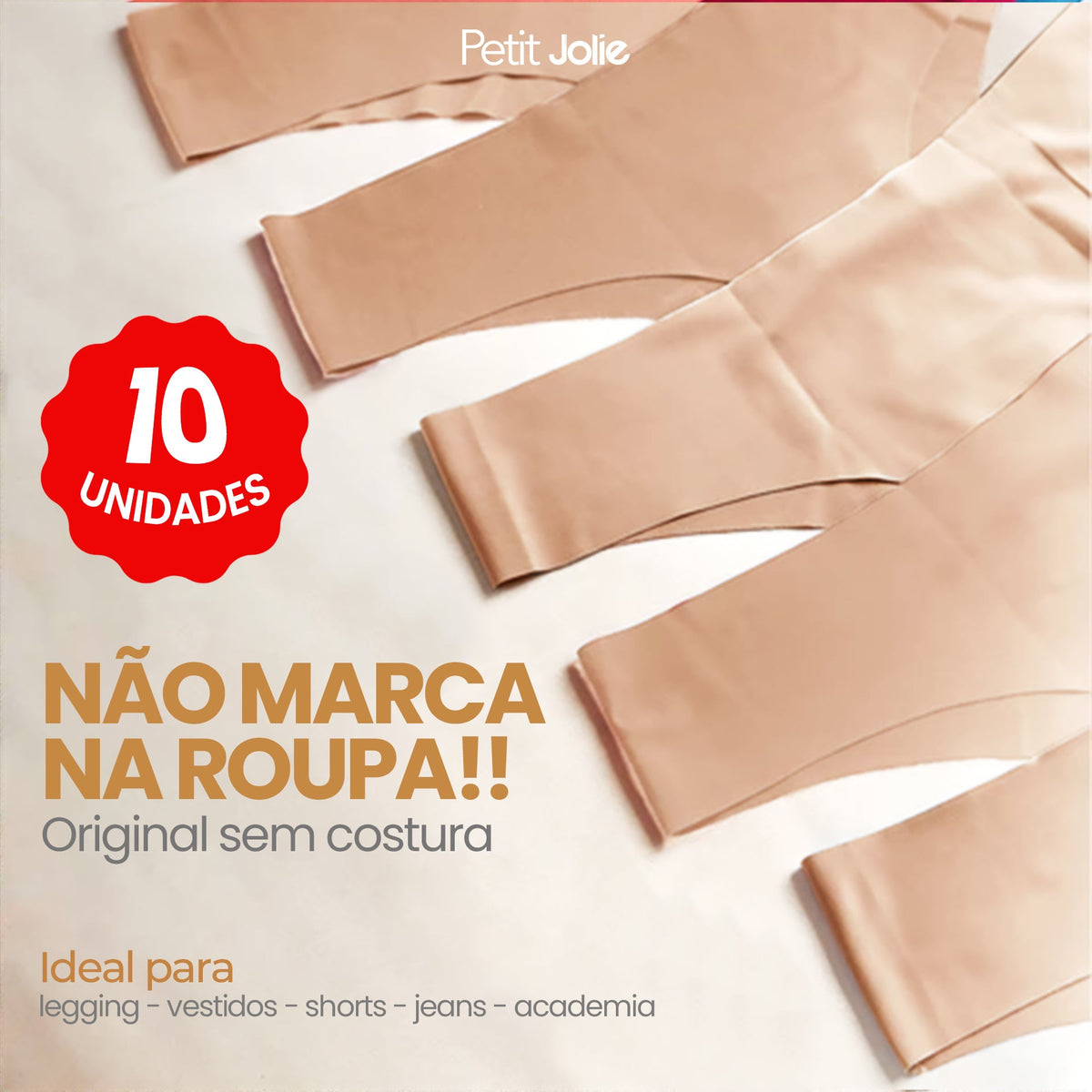 Kit 10 Calcinhas Sculpt - Corte a Laser