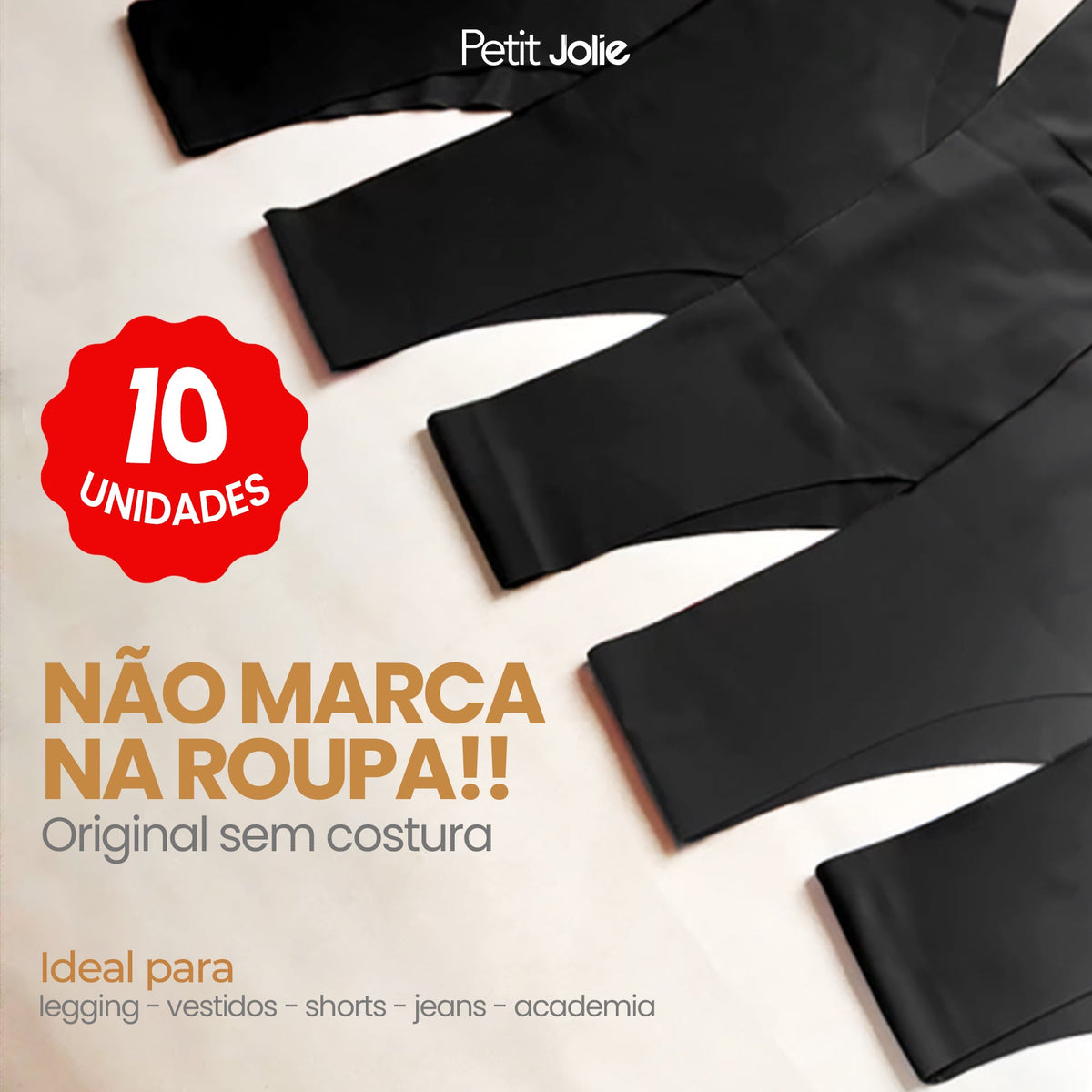 Kit 10 Calcinhas Sculpt - Corte a Laser