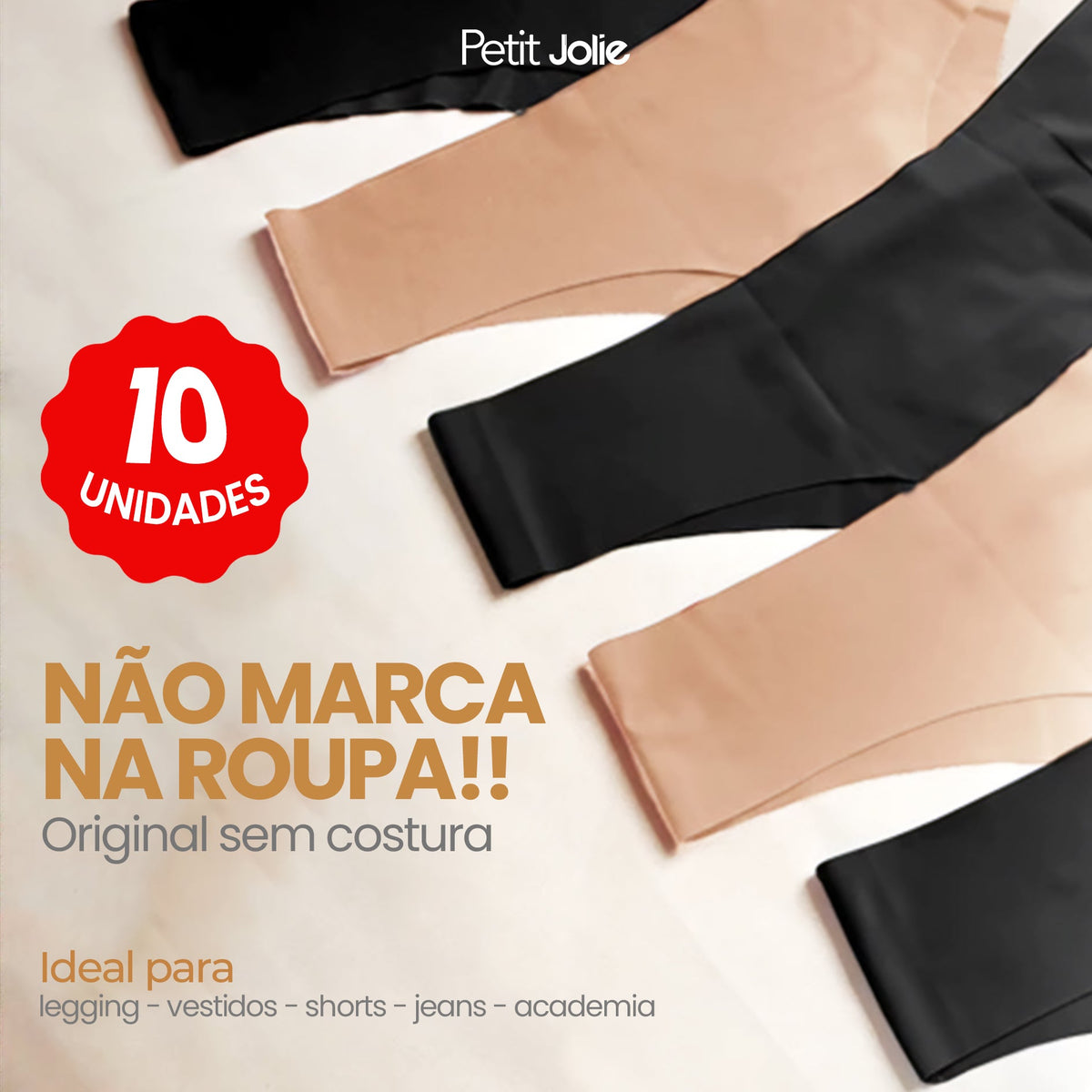 Kit 10 Calcinhas Sculpt - Corte a Laser