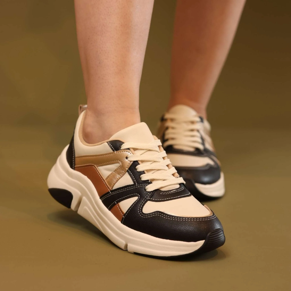 Tênis Terapêutico Feminino - Couro Napa