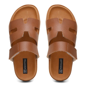 Sandalia Vittal Flat em Couro